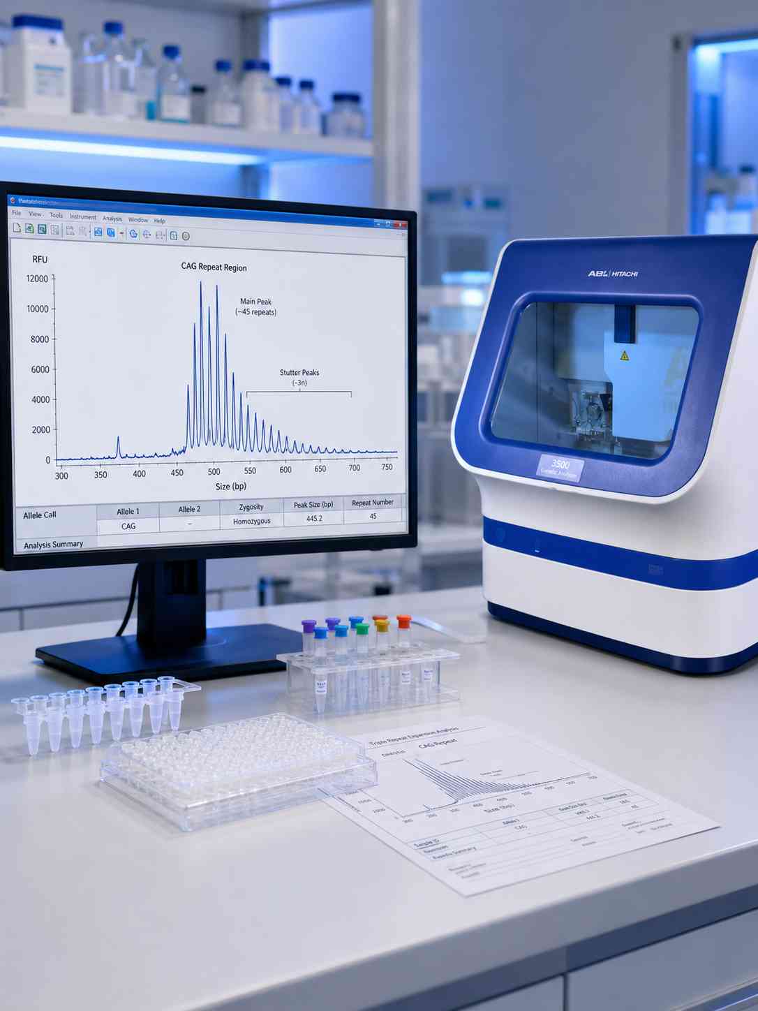 بررسی تکرارهای سهتایی (Triple Repeat Expansion Testing)